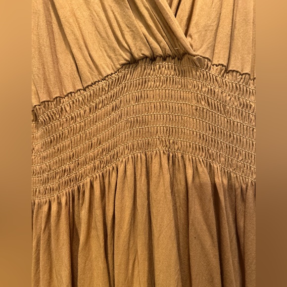 Unbranded Women’s Yellow Dress Adjustable scrunch ties SMALLMEDIUM - Picture 3 of 4